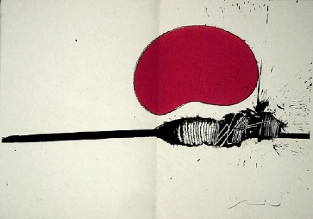 Litografía Scanavino - A mezzo della notte