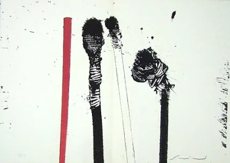 Litografía Scanavino - A mezzo della notte