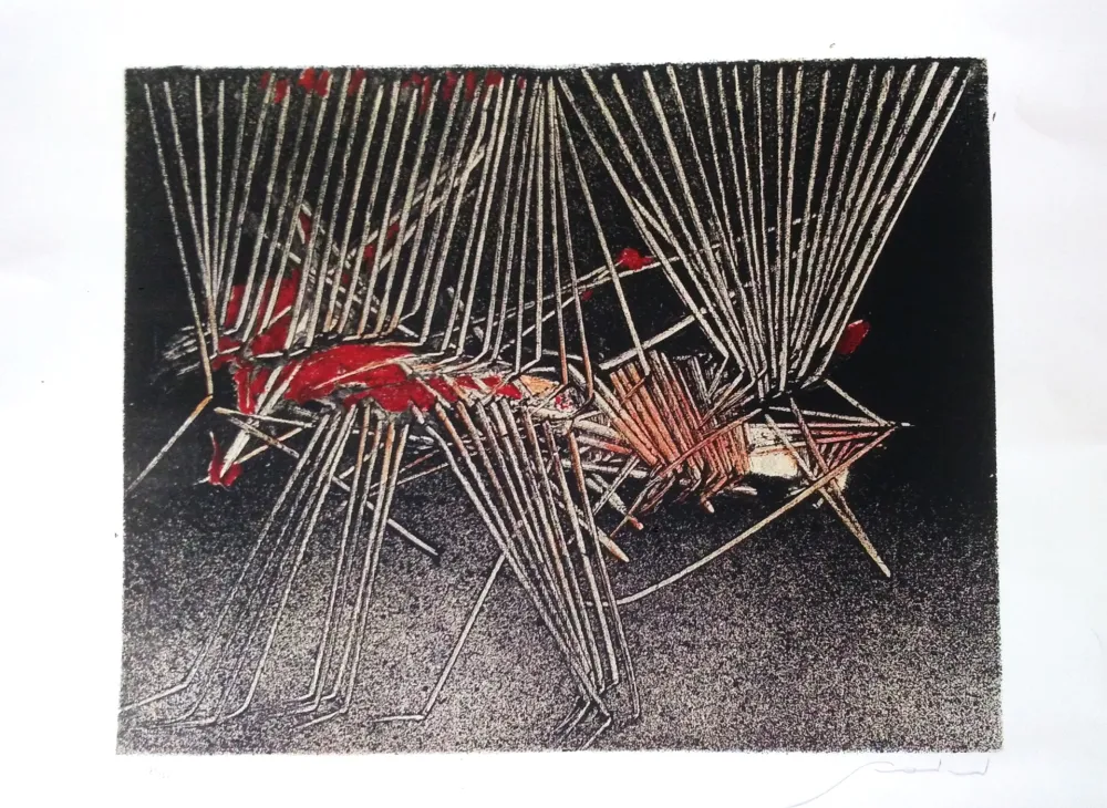 Litografía Scanavino - Composizione