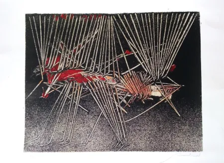 Litografía Scanavino - Composizione