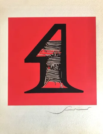 Grabado En Madera Scanavino - Number 1