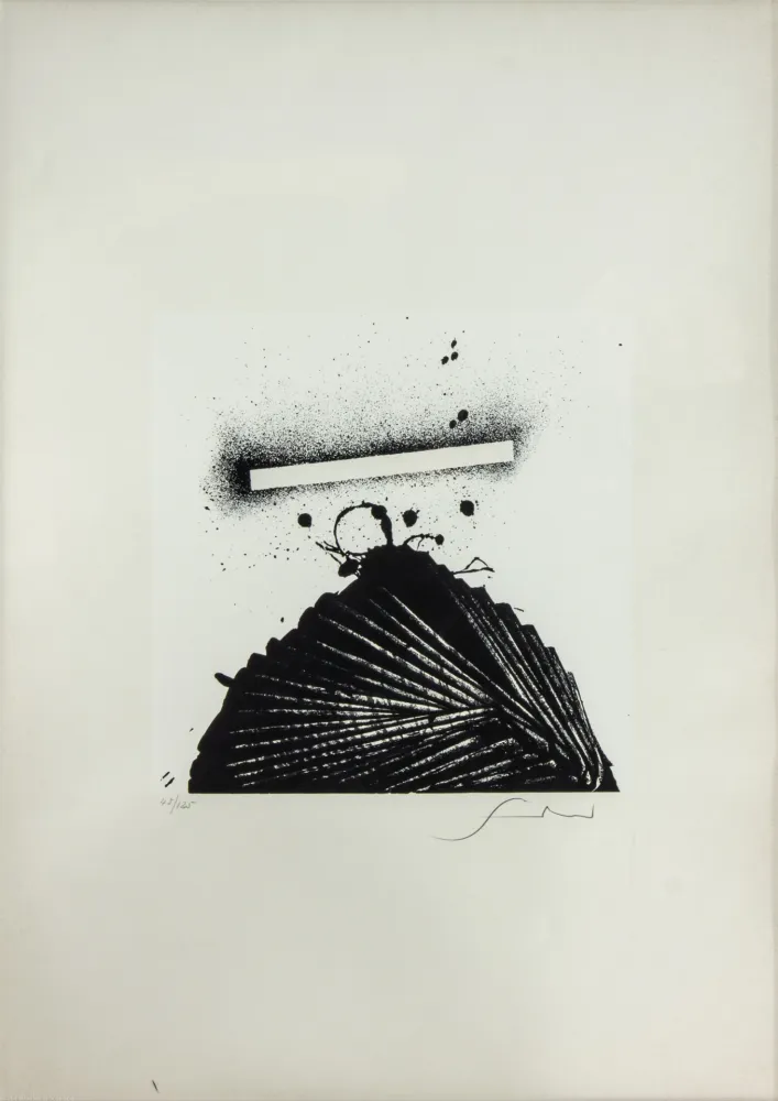 Litografía Scanavino - SENZA TITOLO 