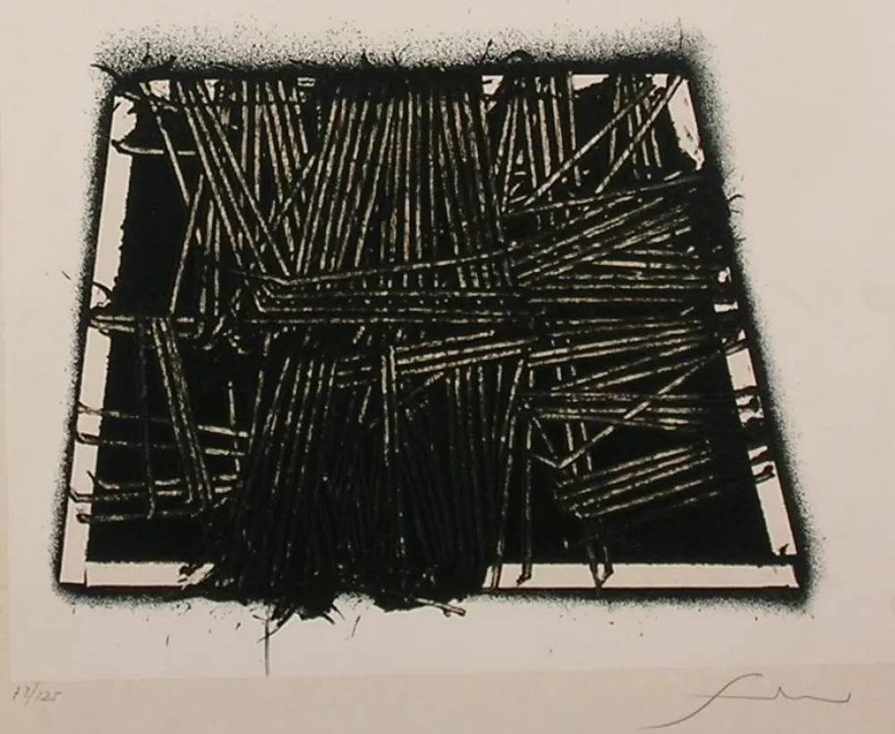 Litografía Scanavino - SENZA TITOLO