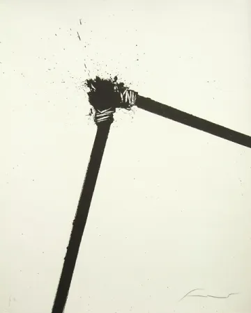 Litografía Scanavino - Senza titolo