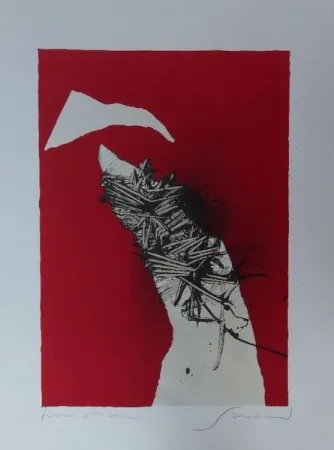 Litografía Scanavino - Senza titolo