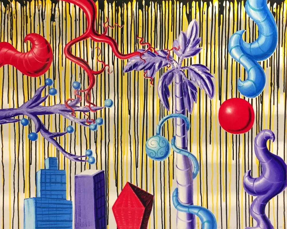 Serigrafía Scharf - Acid Rain