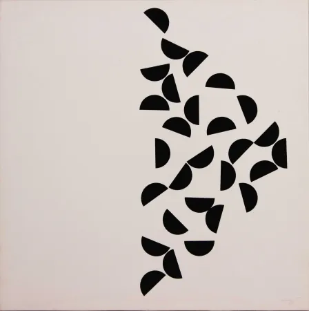 Serigrafía Scheggi - Untitled