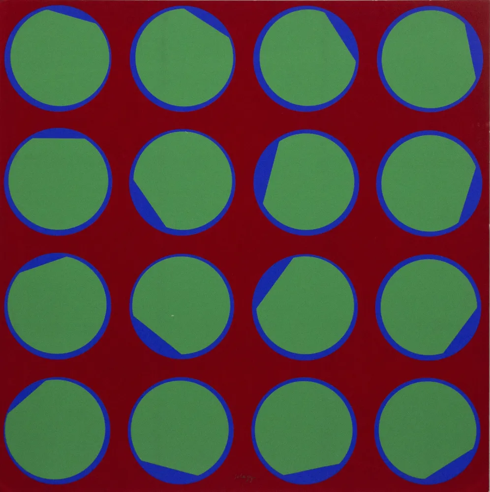 Serigrafía Scheggi - Untitled