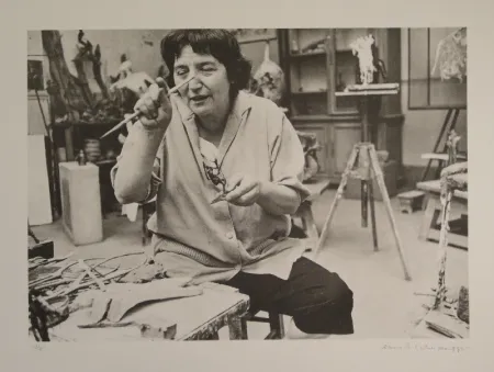 Fotografía Scheidegger - Germaine Richier