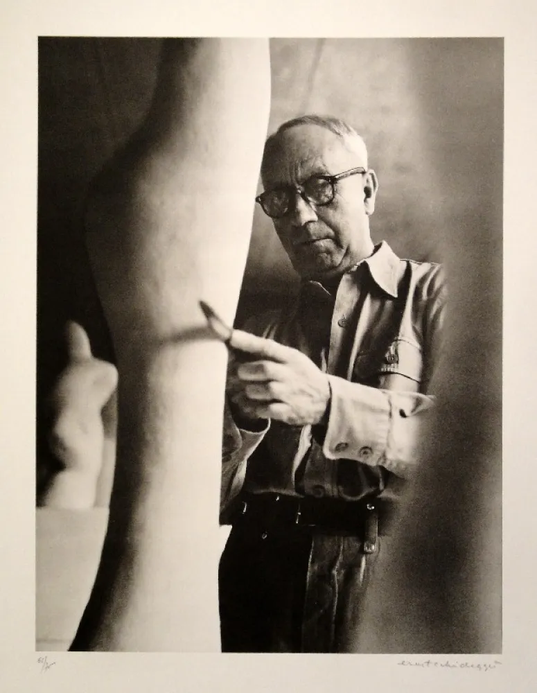 Fotografía Scheidegger - Hans Arp