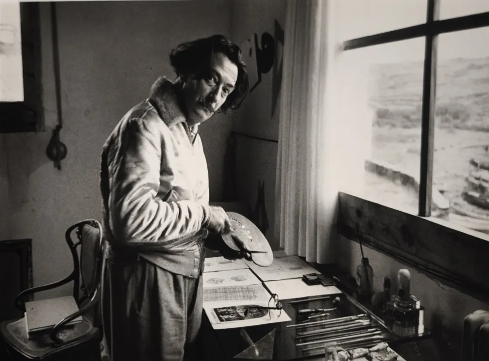 Fotografía Scheidegger - Salvador Dali, um 1953. 