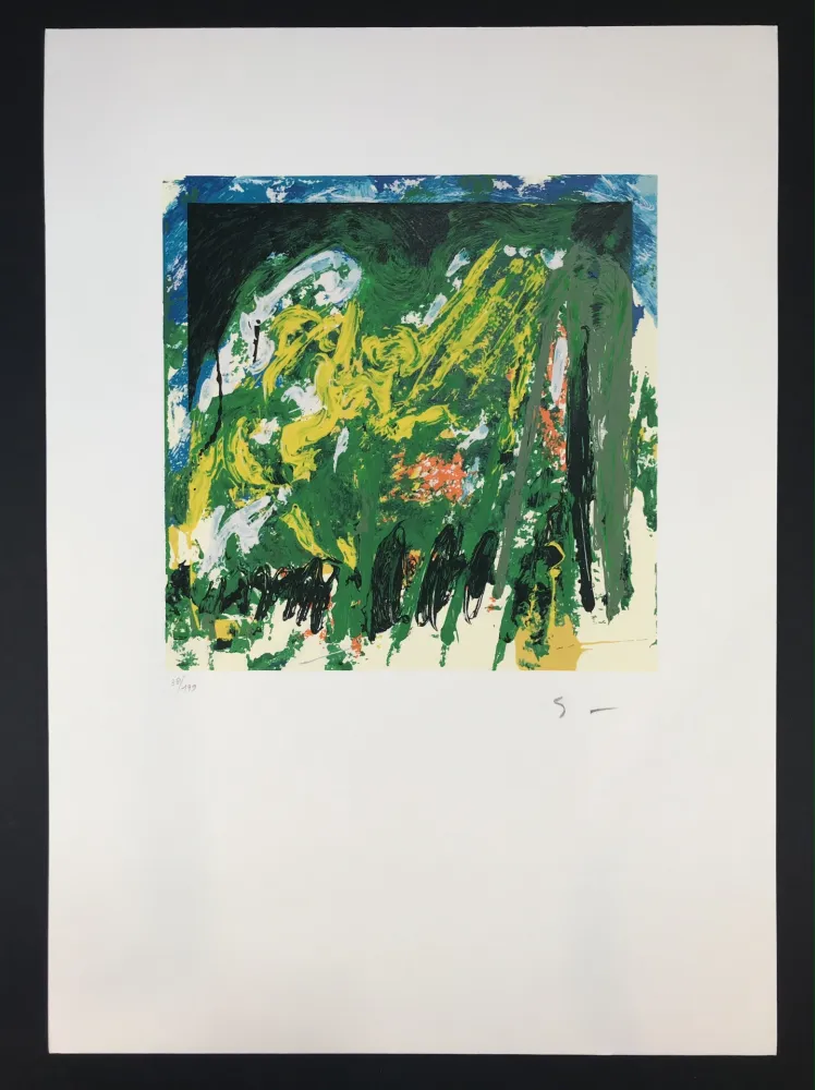 Serigrafía Schifano - Declino