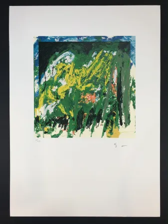 Serigrafía Schifano - Declino