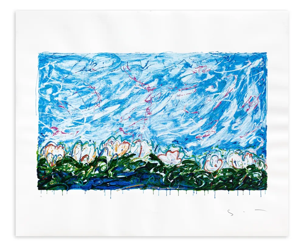 Serigrafía Schifano - Gigli d'acqua