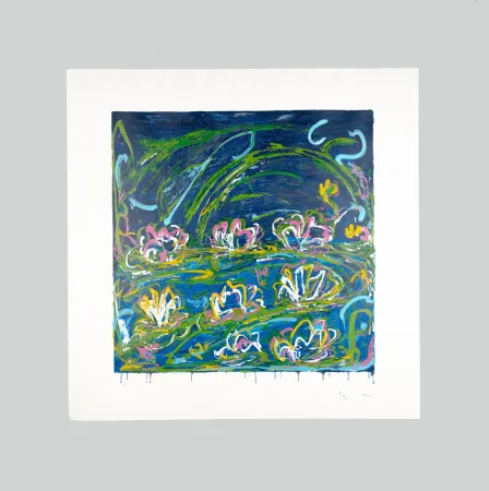 Serigrafía Schifano - Gigli d'acqua