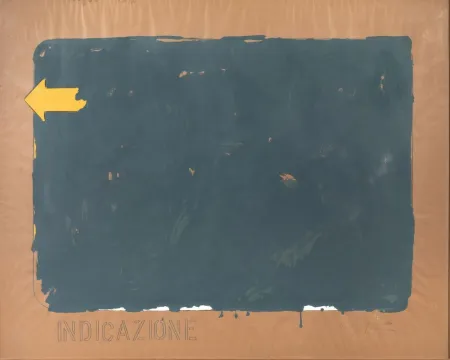 Serigrafía Schifano - Indicazione