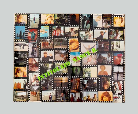 Litografía Schifano - Intitolato a Nancy R.