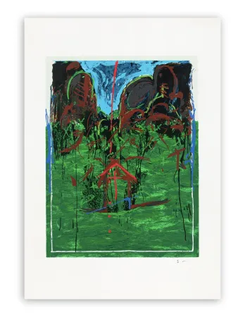 Serigrafía Schifano - Mario Schifano (1934–1998) - Casetta - Enamel screen printing - 1993