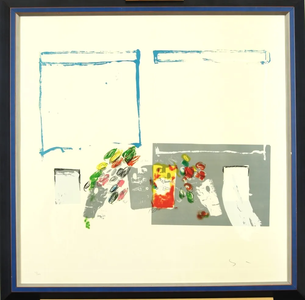 Litografía Schifano - Pittore Italiano