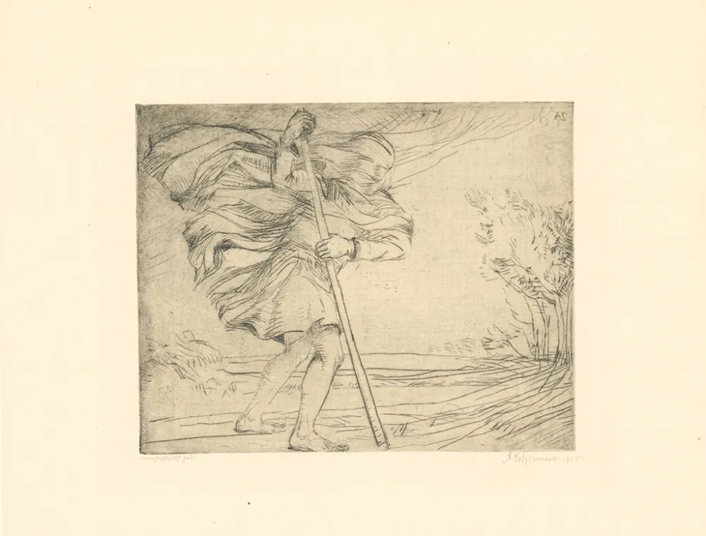 Grabado Schinnerer - Sturm