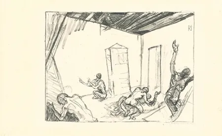 Litografía Schinnerer - Untitled