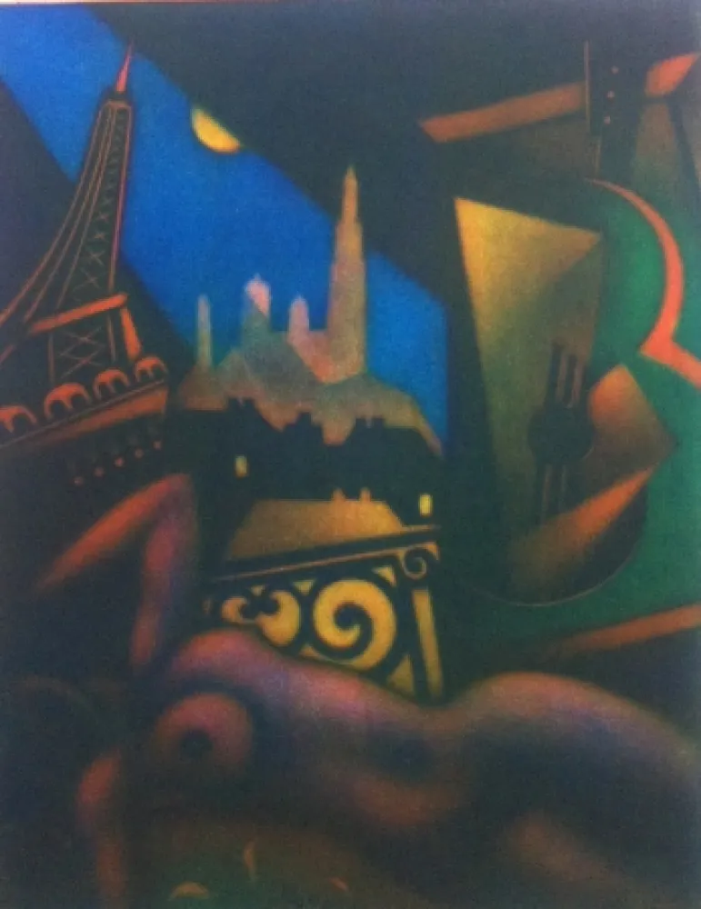 Manera Negra Schkolnyk - Les toits de Paris