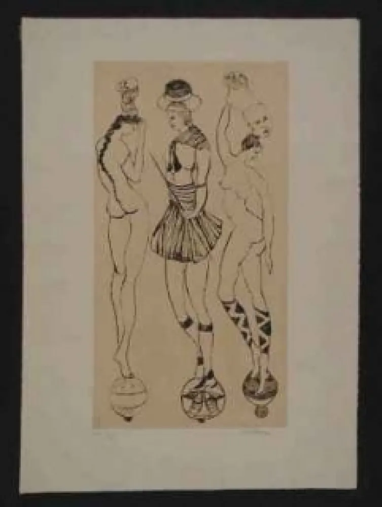 Aguatinta Schleime - Sans titre