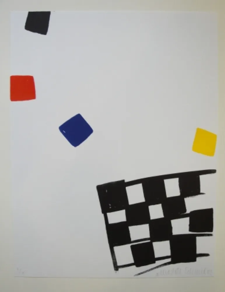 Litografía Schmid - Bali