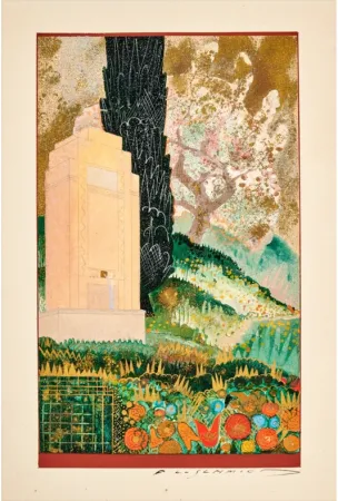 Libro Ilustrado Schmied - LE CANTIQUE DES CANTIQUES. Exemplaire de Schmied avec gouaches originales (1925)