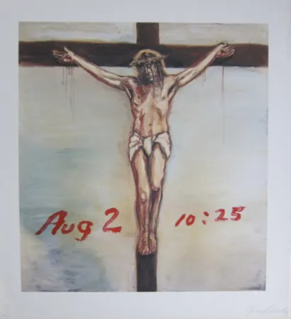 Litografía Schnabel - Per non dimenticare