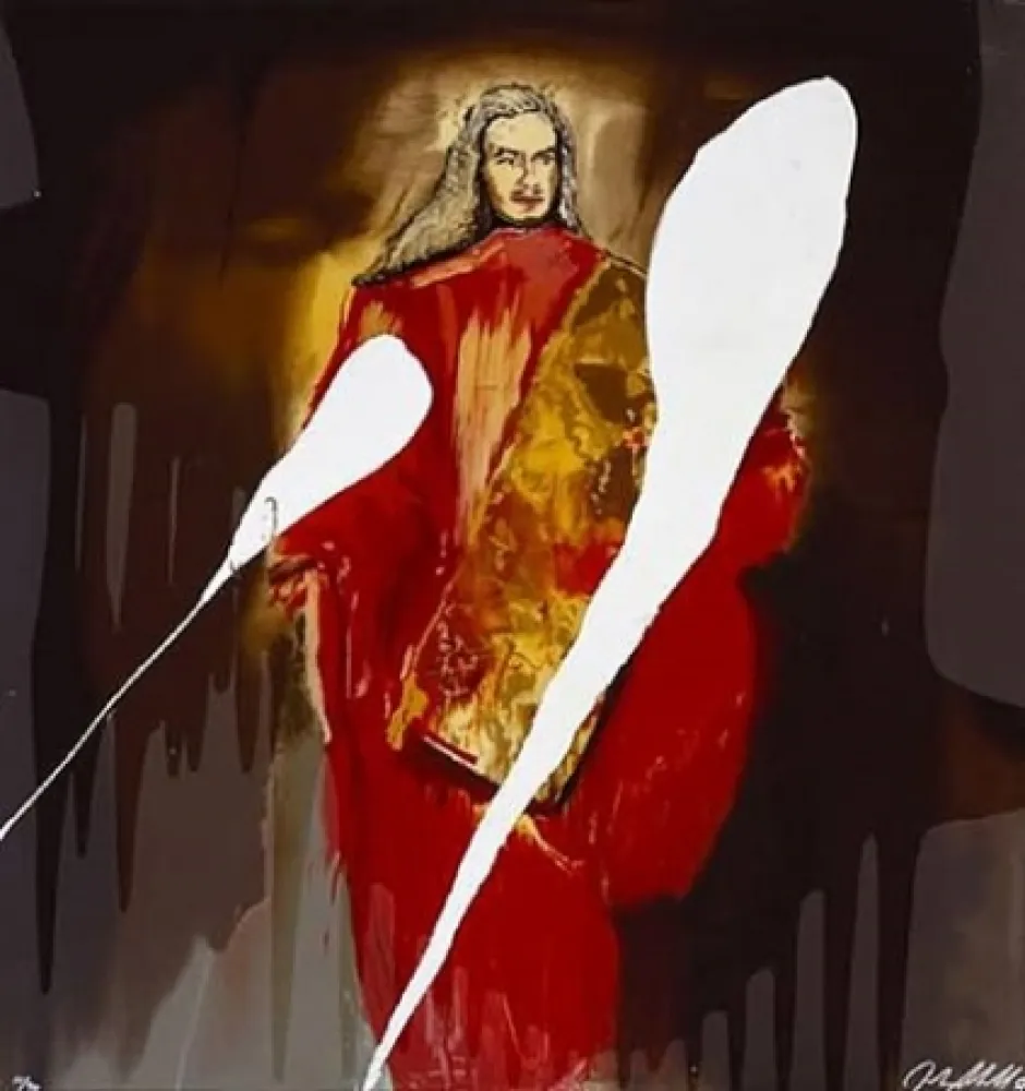 Serigrafía Schnabel - Xavier Mascaro