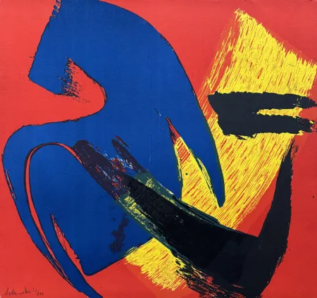 Litografía Schneider - Composition, 1980
