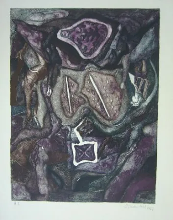 Litografía Schoendorff - Sans titre