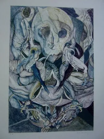 Litografía Schoendorff - Sans titre