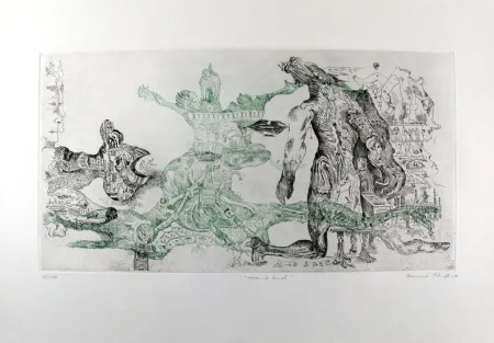 Aguafuerte Schultze - Vereint Euch