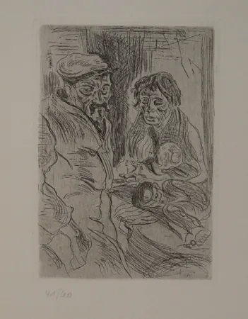 Aguafuerte Schürch - Familie