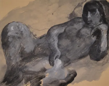 Sin Técnico Schürch - Weiblicher liegender Akt