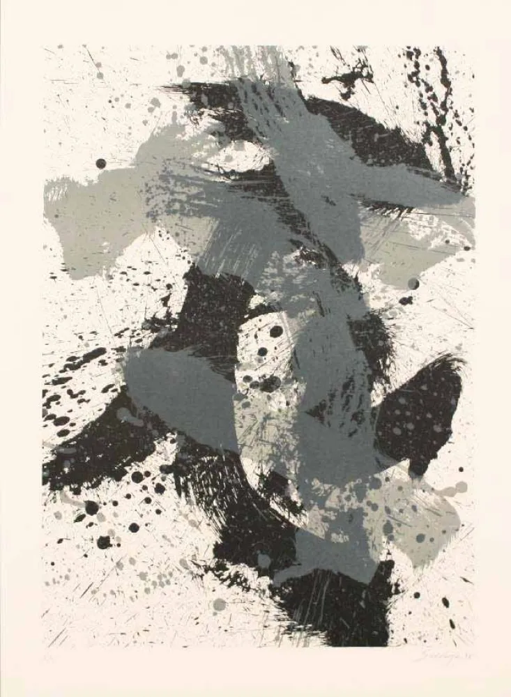 Litografía Scialoja - GEOGRAFIA