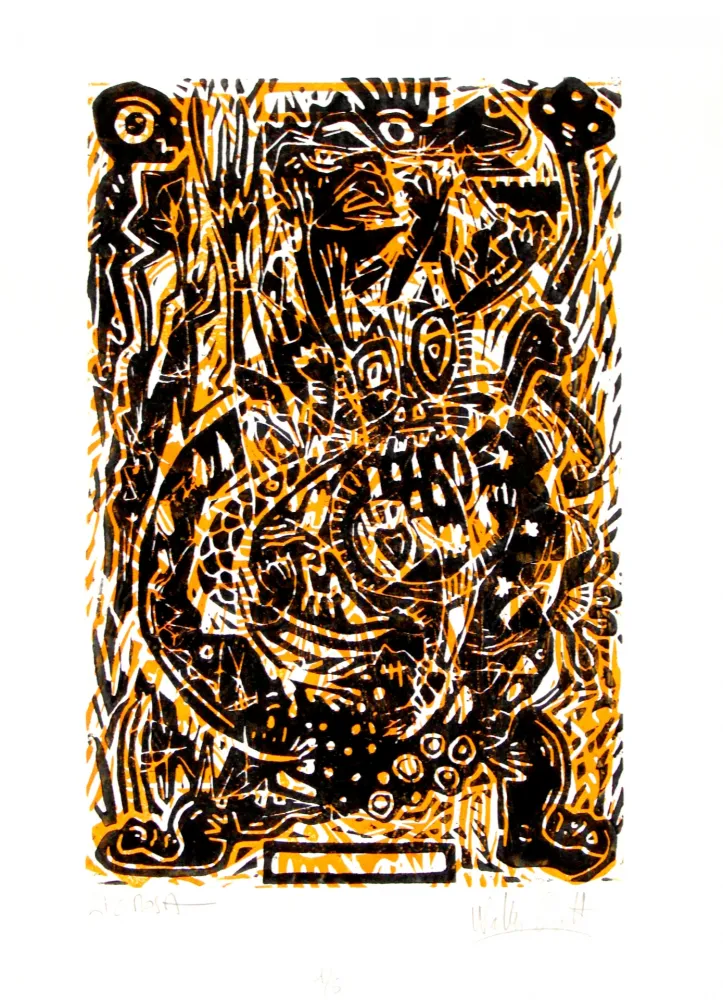 Grabado En Madera Scott - Avec Mosa