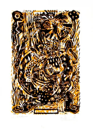 Grabado En Madera Scott - Avec Mosa