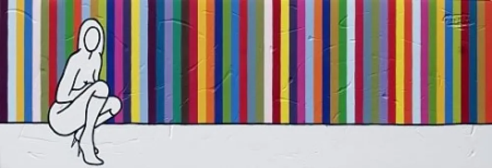 Litografía Scott - Me myself and I