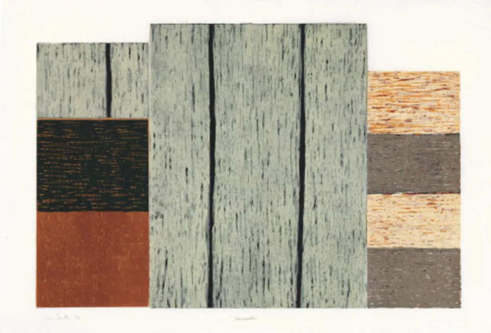 Grabado En Madera Scully - Conversation