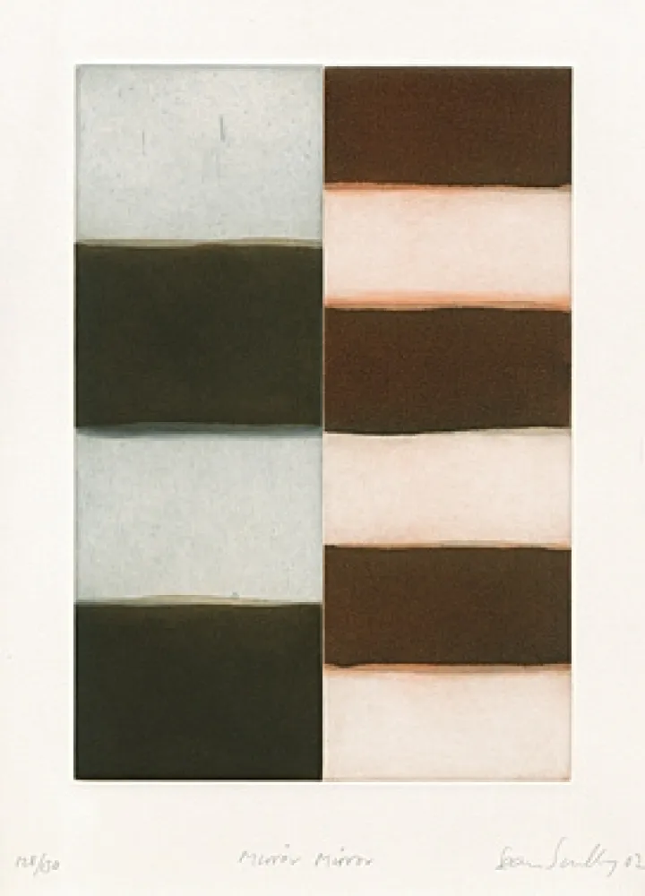 Aguafuerte Y Aguatinta Scully - Mirror Mirror