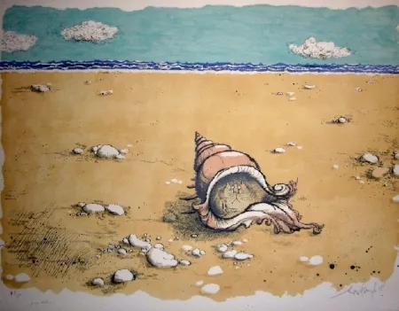 Litografía Searle - I am lonely