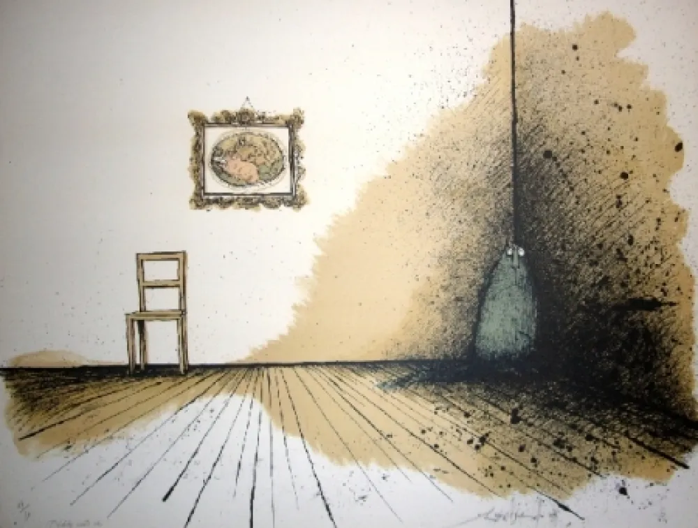 Litografía Searle - Nobody wants me