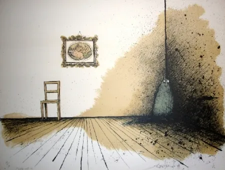 Litografía Searle - Nobody wants me