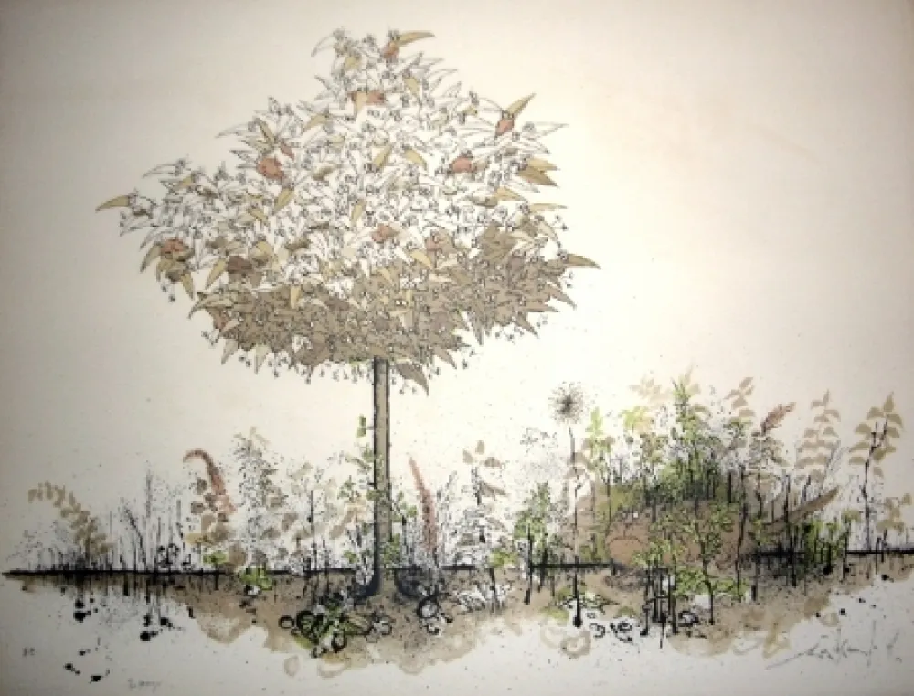 Litografía Searle - The Stranger