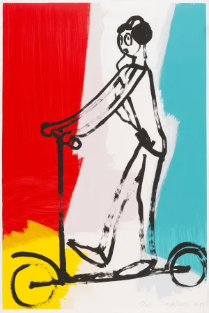 Serigrafía Séchas - Trottinette