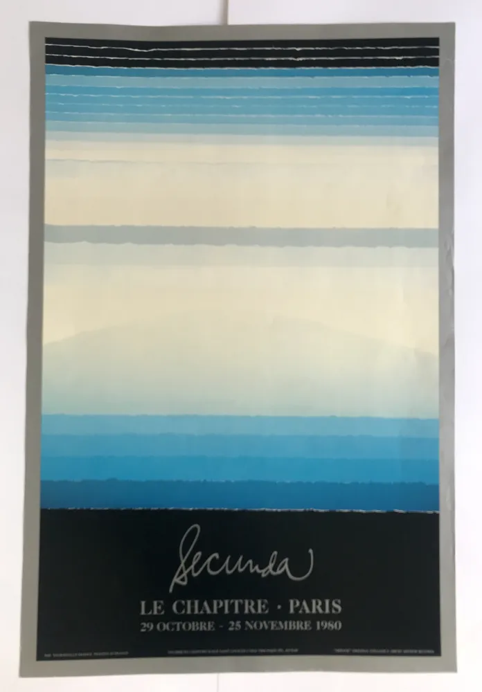 Cartel Secunda - Mirage - Galerie Le Chapitre