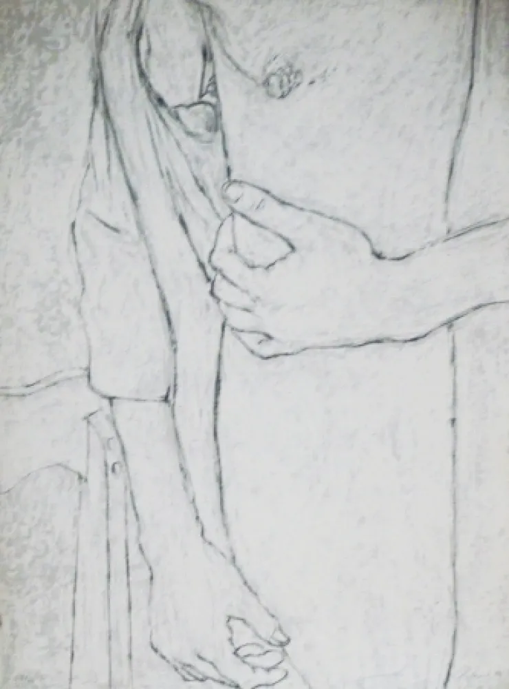 Litografía Segal - Sans titre